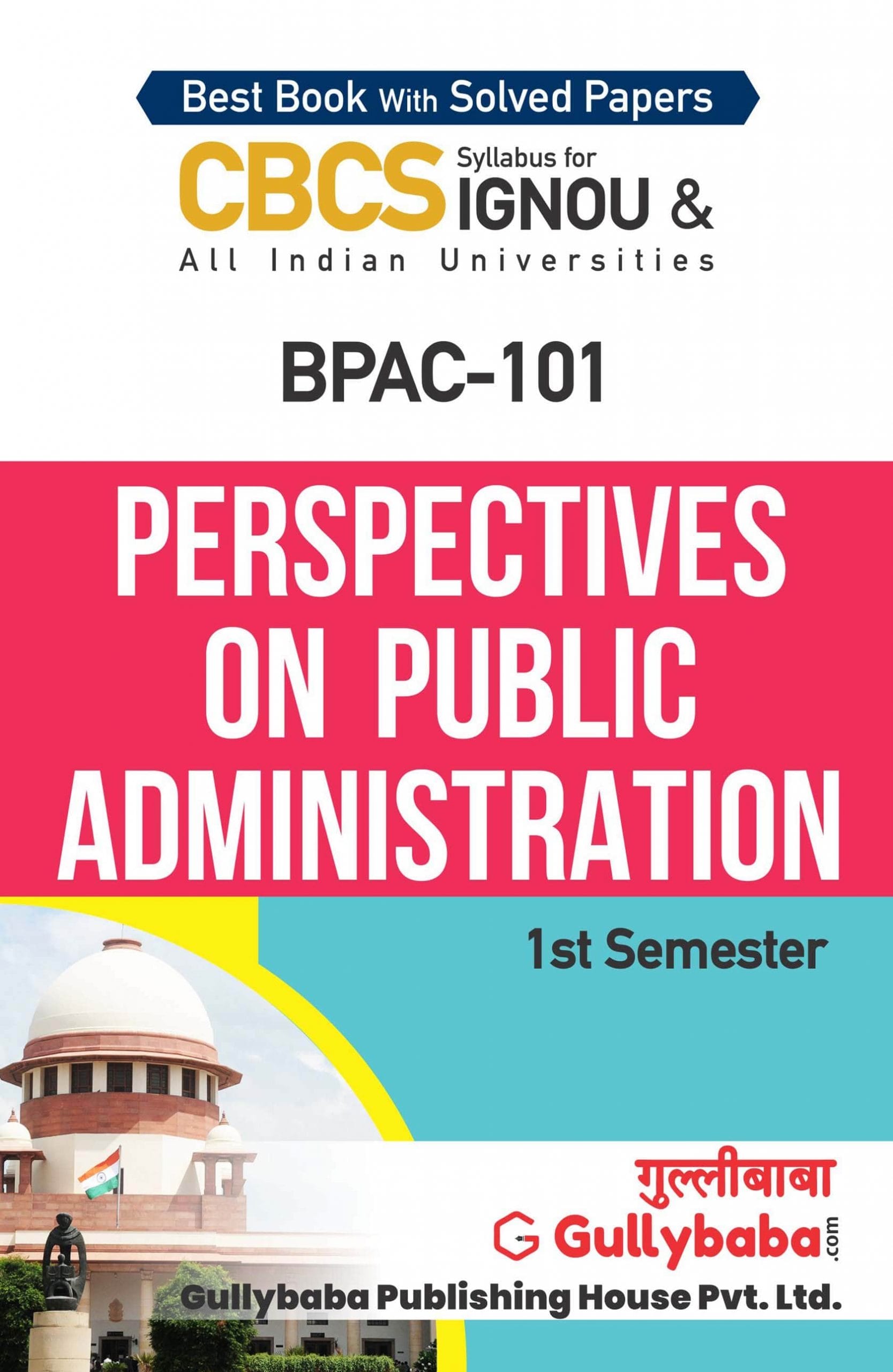 IGNOU BPAC-101 Question Papers - BAPAH Political Science