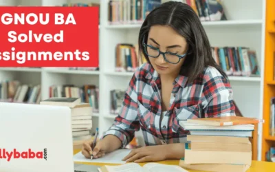 IGNOU BA Solved Assignments