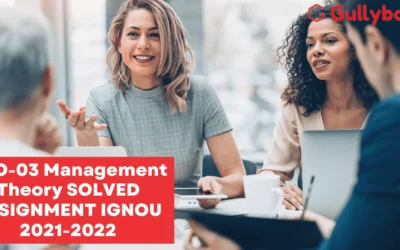 ECO-03 Management Theory Solved Assignment IGNOU 2022-2023