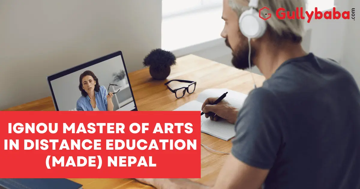 IGNOU-MASTER-OF-ARTS-IN-DISTANCE-EDUCATION-MADE-NEPAL