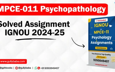 MPCE-012 Psychodiagnostics Solved Assignment IGNOU 2022-23