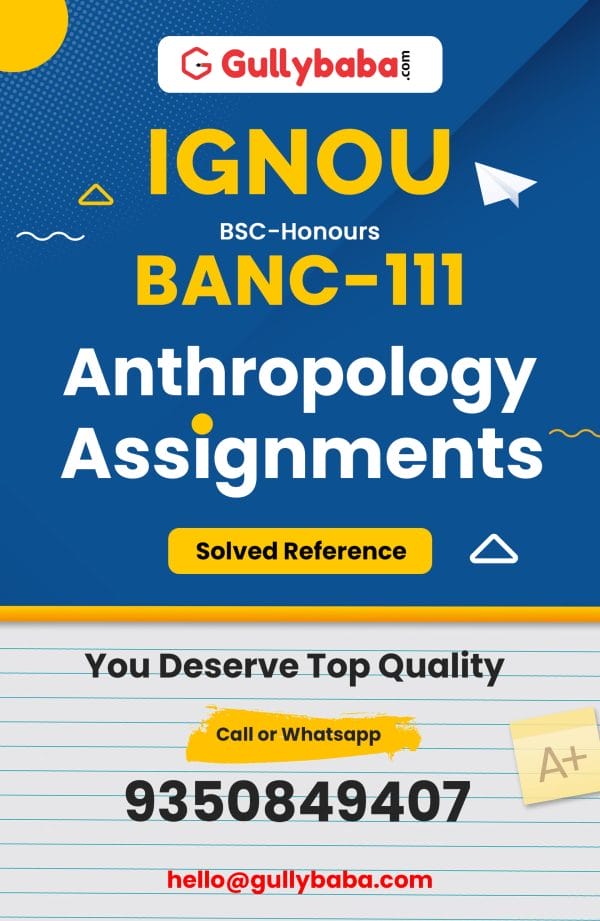 BANC-111 Assignment