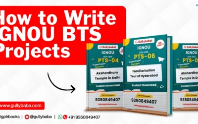 How to Write IGNOU BTS PTS-04 PTS-05 PTS-06 Projects