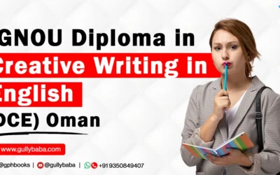 IGNOU Diploma in Creative Writing in English (DCE) Oman