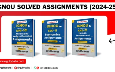 IGNOU Solved Assignments (2022-23)