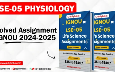 LSE-05 Physiology Solved Assignment IGNOU 2021-2022