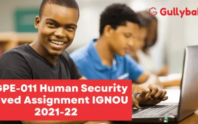 MGPE-011 Human Security Solved Assignment IGNOU 2022-23