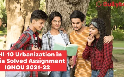 MHI-10 Urbanization in India Solved Assignment IGNOU 2022-23