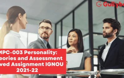 MPC-003 Personality: Theories and Assessment Solved Assignment IGNOU 2022-23