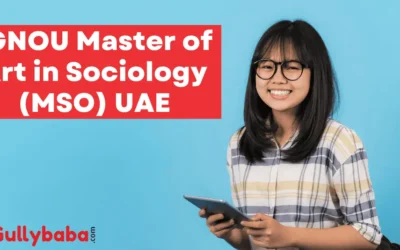 IGNOU Master of Art in Sociology (MSO) UAE