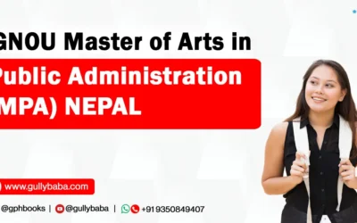 IGNOU Master of Arts in Public Administration (MPA) NEPAL