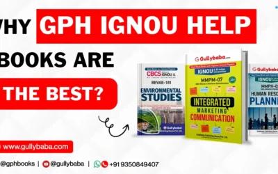 Why GPH IGNOU Help Books are the Best?