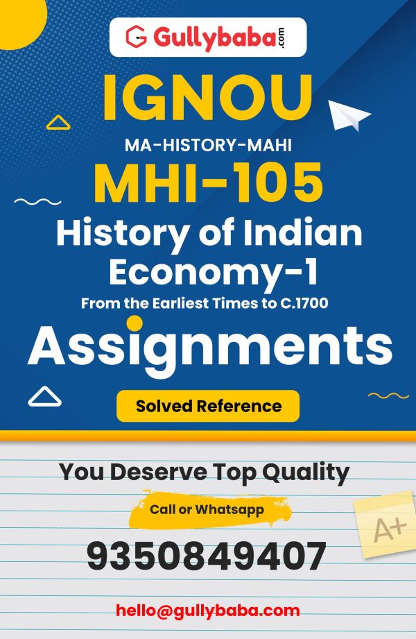 MHI-105 Assignment