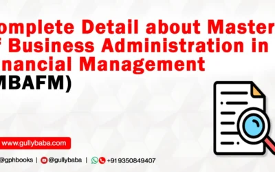 Complete Detail about Master of Business Administration in Financial Management(MBAFM)