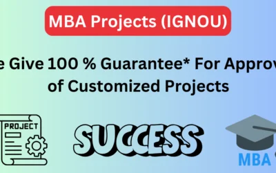 IGNOU (MBA) Project Report /Synopsis | How to Preapre, step-by-step, Gullybaba