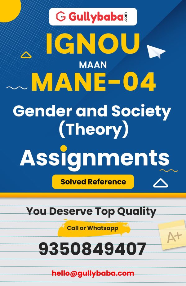 MANE-04 Assignment