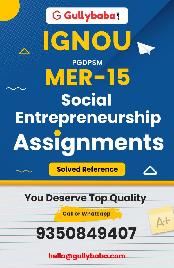 MER-15 Assignment