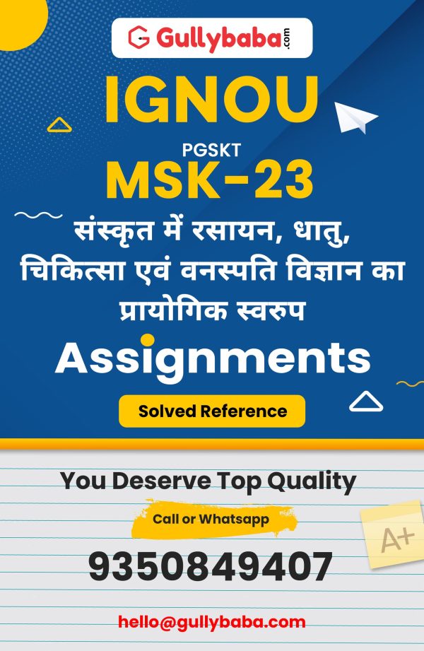 MSK-23 Assignment