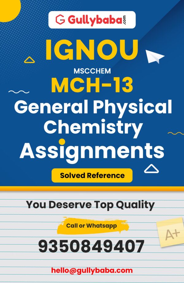 MCH-13 Assignment