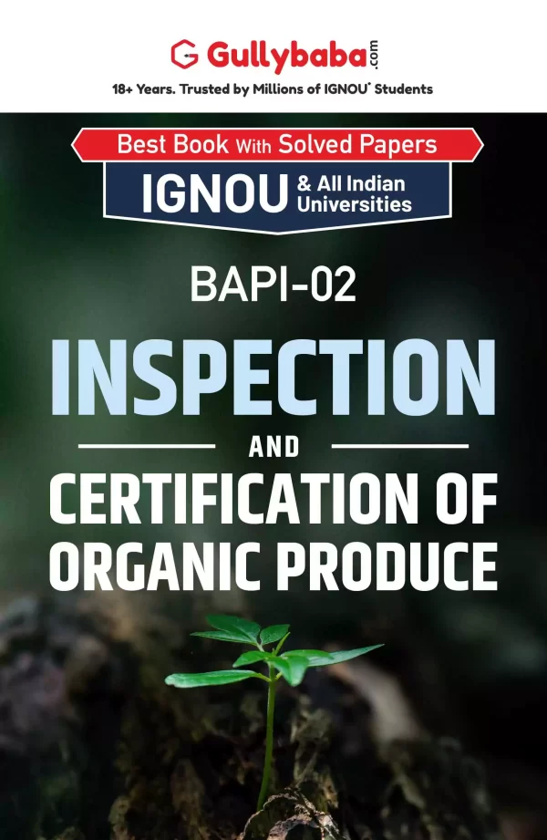 Inspection and Certification of Organic Produce