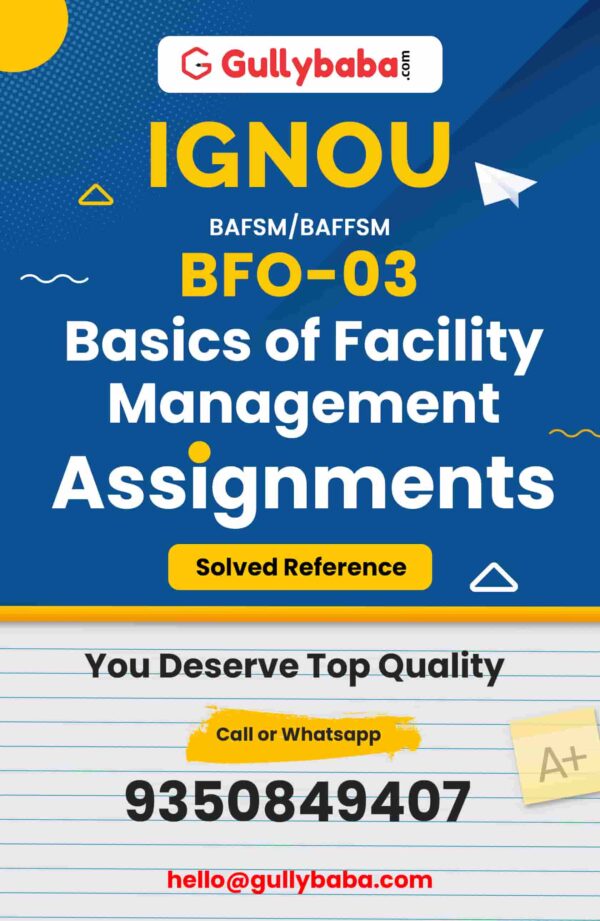 BFO-03 Assignment