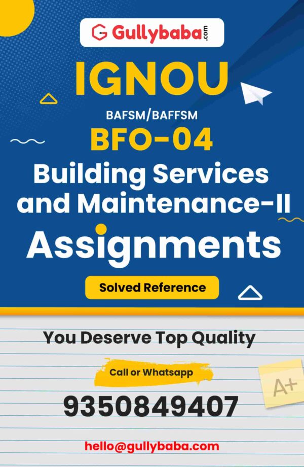 BFO-04 Assignment