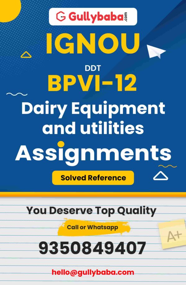 BPVI-12 Assignment