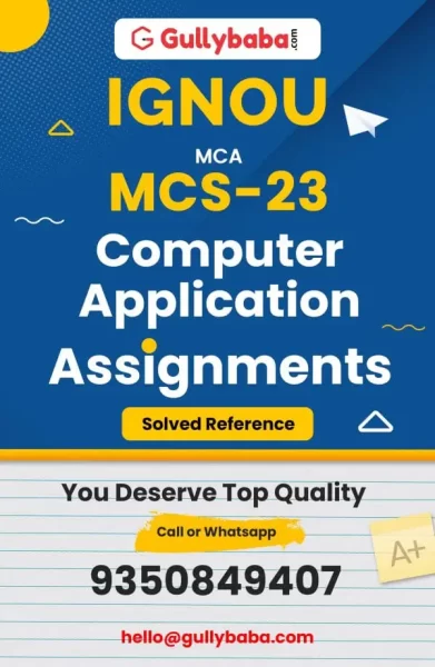 Assignment-MCS-23