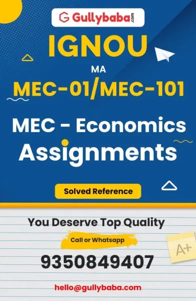 Assignment-MEC-01-MEC-101