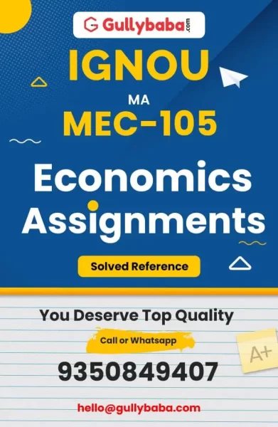 Assignment-MEC-105