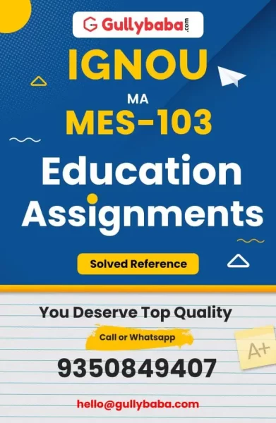 Assignment-MES-103