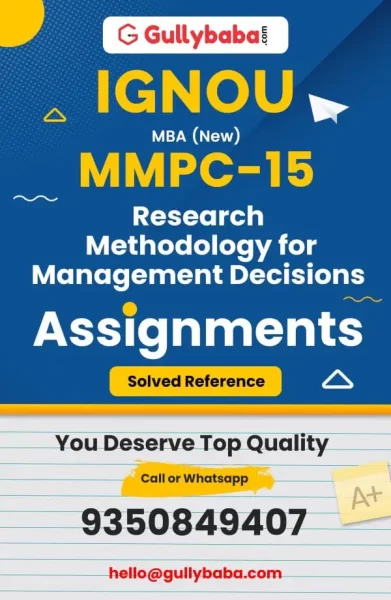 Assignment-MMPC-15