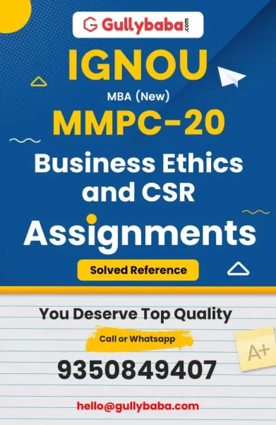 Assignment-MMPC-20