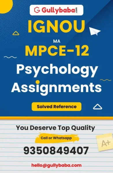 Assignment-MPCE-12