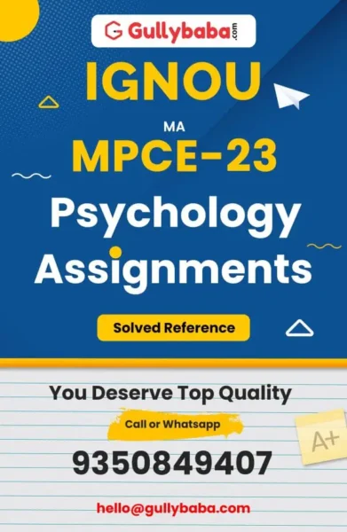 Assignment-MPCE-23