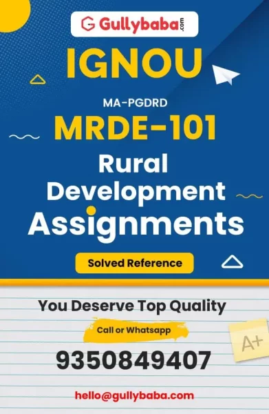 Assignment-MRDE-101