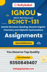 Atomic Structure, Bonding, General Organic Chemistry and Aliphatic Hydrocarbons