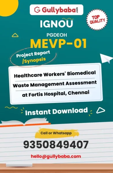 MEVP-01-Health-Workers-Biomedical-Waste-Management