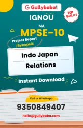 ignou project, indo japan relations