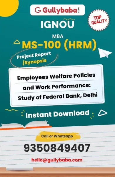 MS-100-HRM-Employees-Welfare-Policies-and-Work-Performance