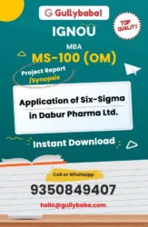 MS-100-OM-Application-of-Six-Sigma-in-Dabur-Pharma