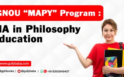 IGNOU MAPY Program – MA in Philosophy Education