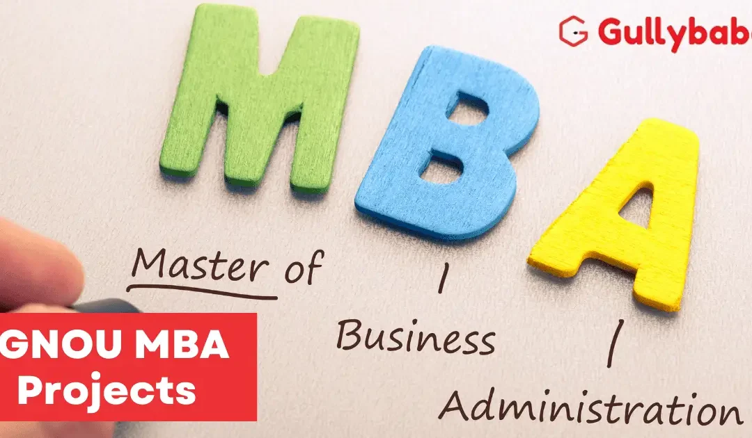 IGNOU MBA Projects MS100