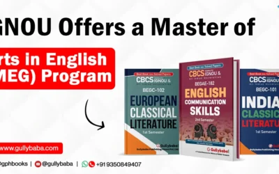 IGNOU Offers a Master of Arts in English (MEG) Program