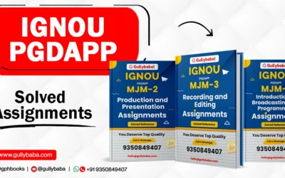 IGNOU PGDAPP Solved Assignments