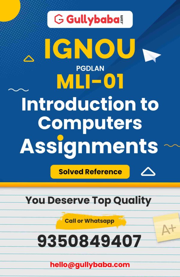 MLI-01 Assignment