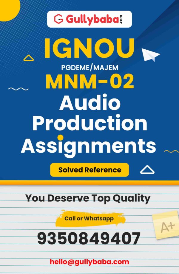 MNM-02 Assignment