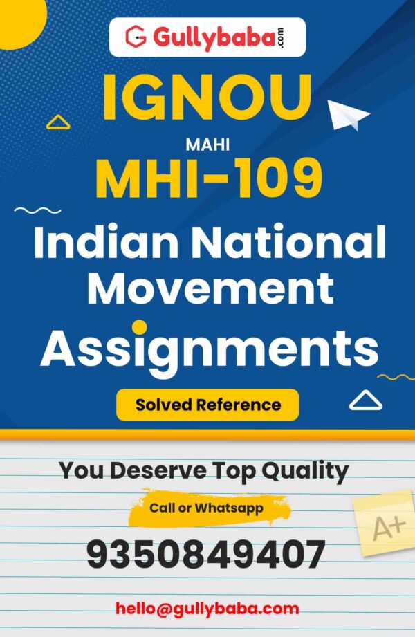 MHI-109 Assignment