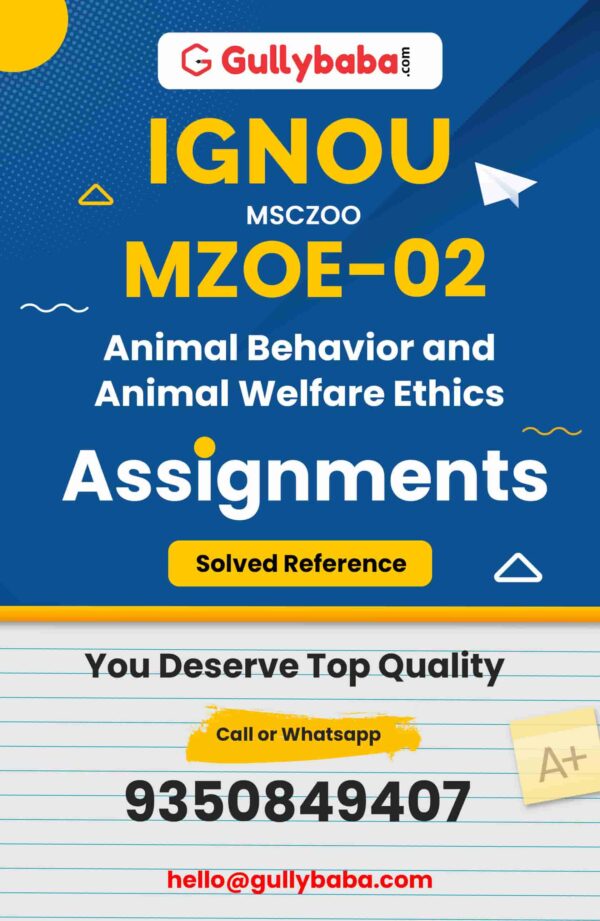 MZOE-02 Assignment