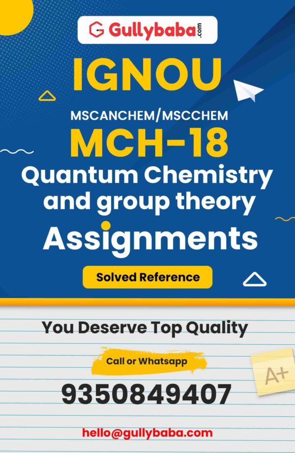 MCH-18 Assignment